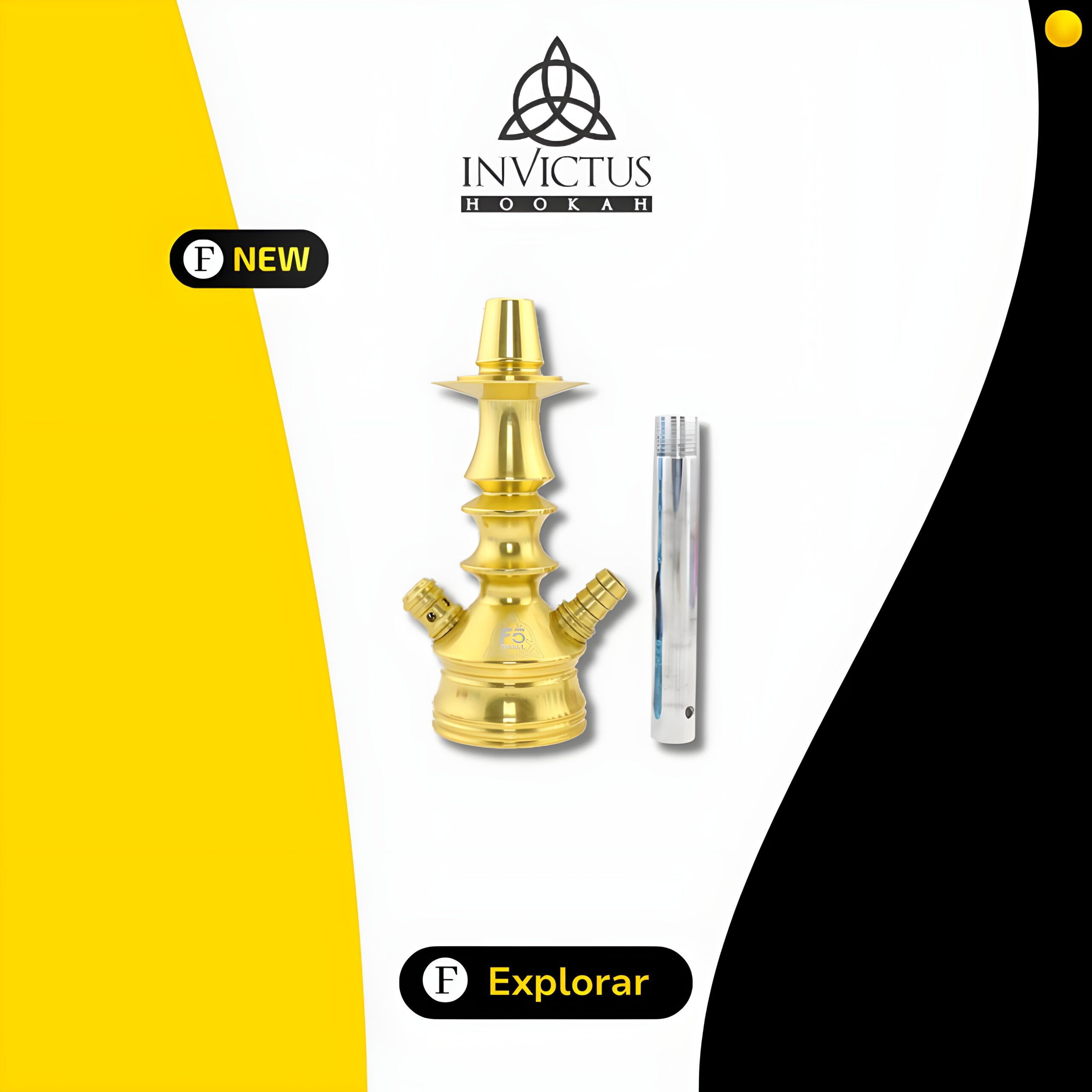 Corpo-de-Narguile-F5-Gold-Invictus-Hookah