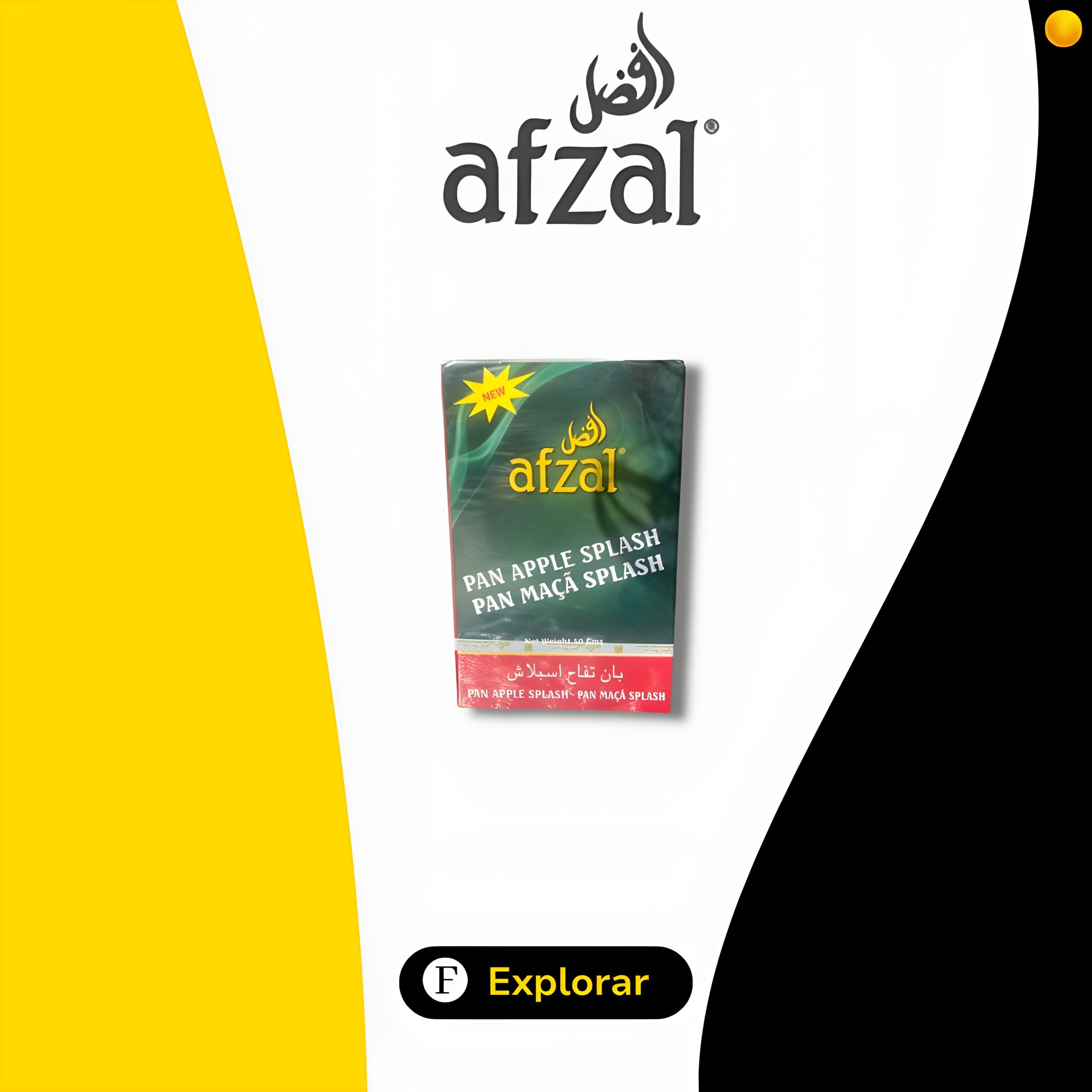 Essencia-para-narguile-AFZAL-Pan-Apple-Splash-50g