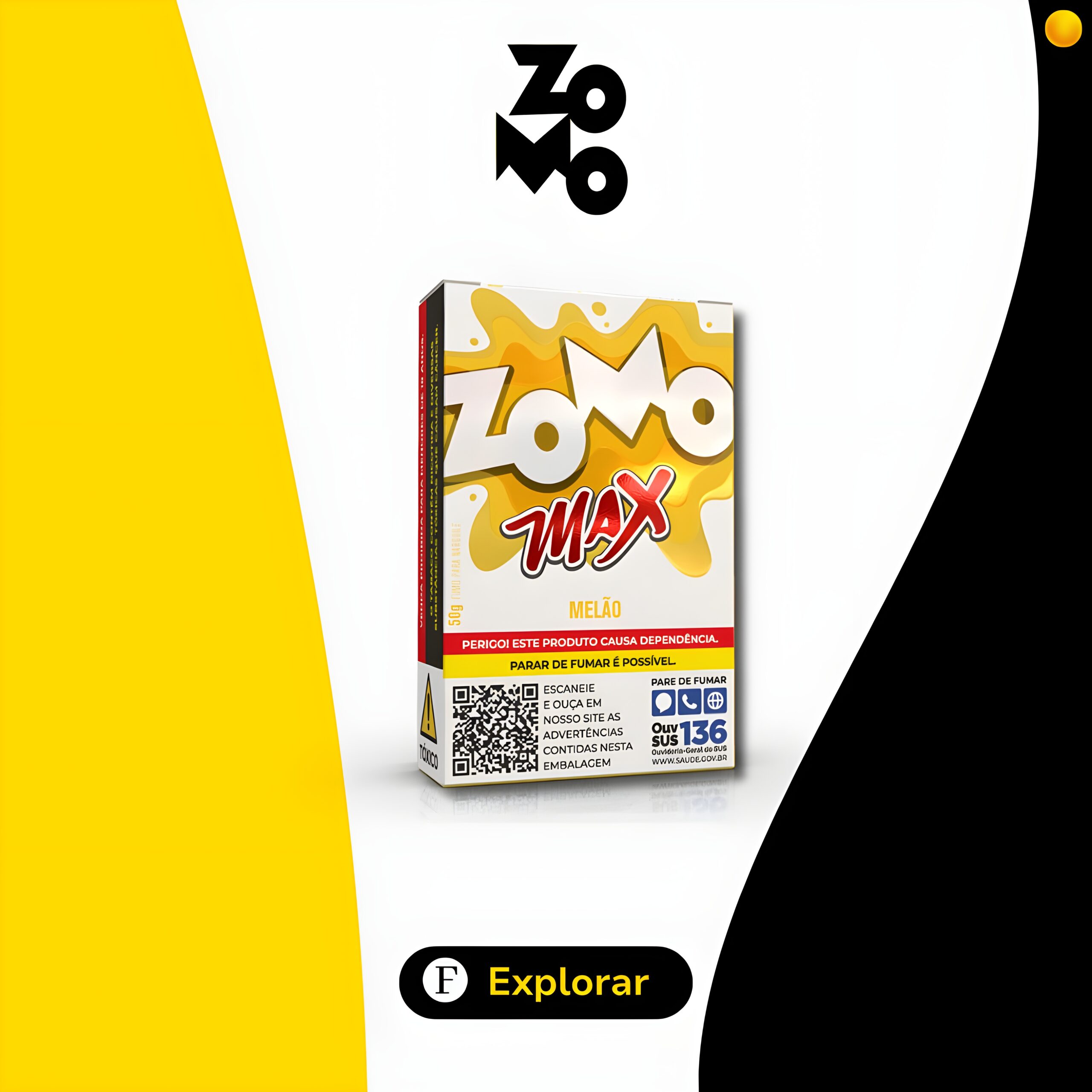 Essencia-para-narguiles-ZOMO-Max-Melão