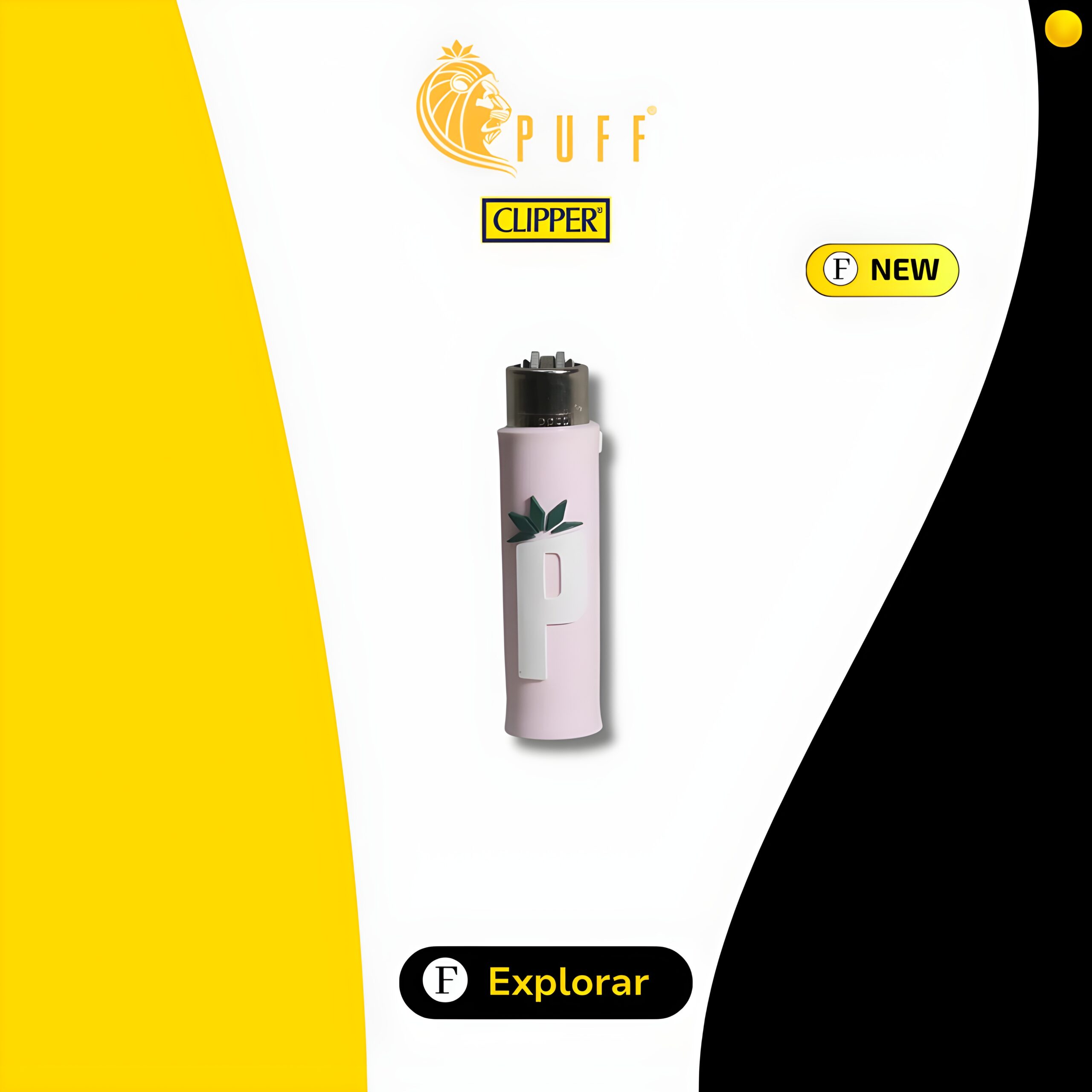 Isqueiro-Recarregavel-Clipper-Puff-Life-COROA