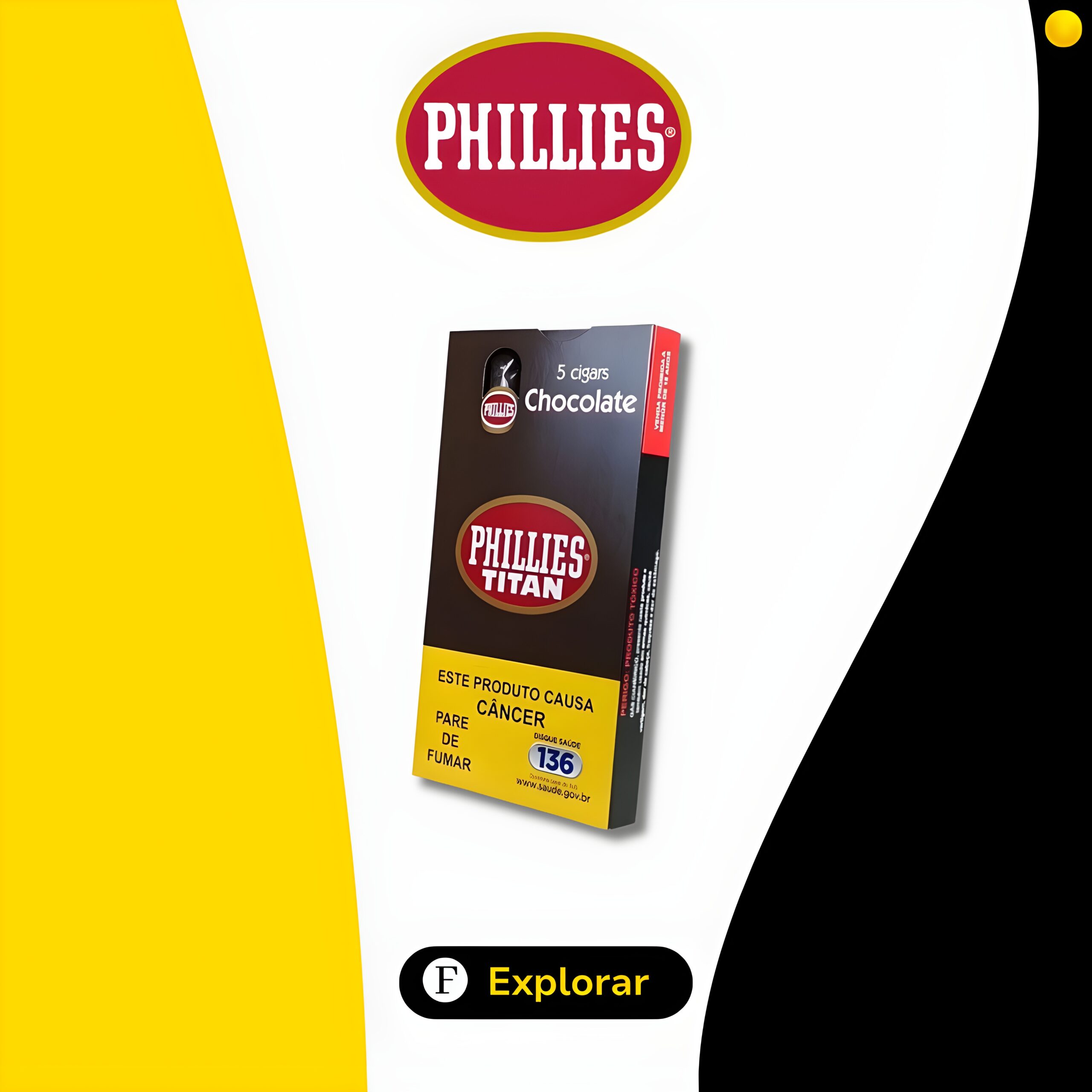 Charuto-Americano-Phillies-Titan-Chocolate