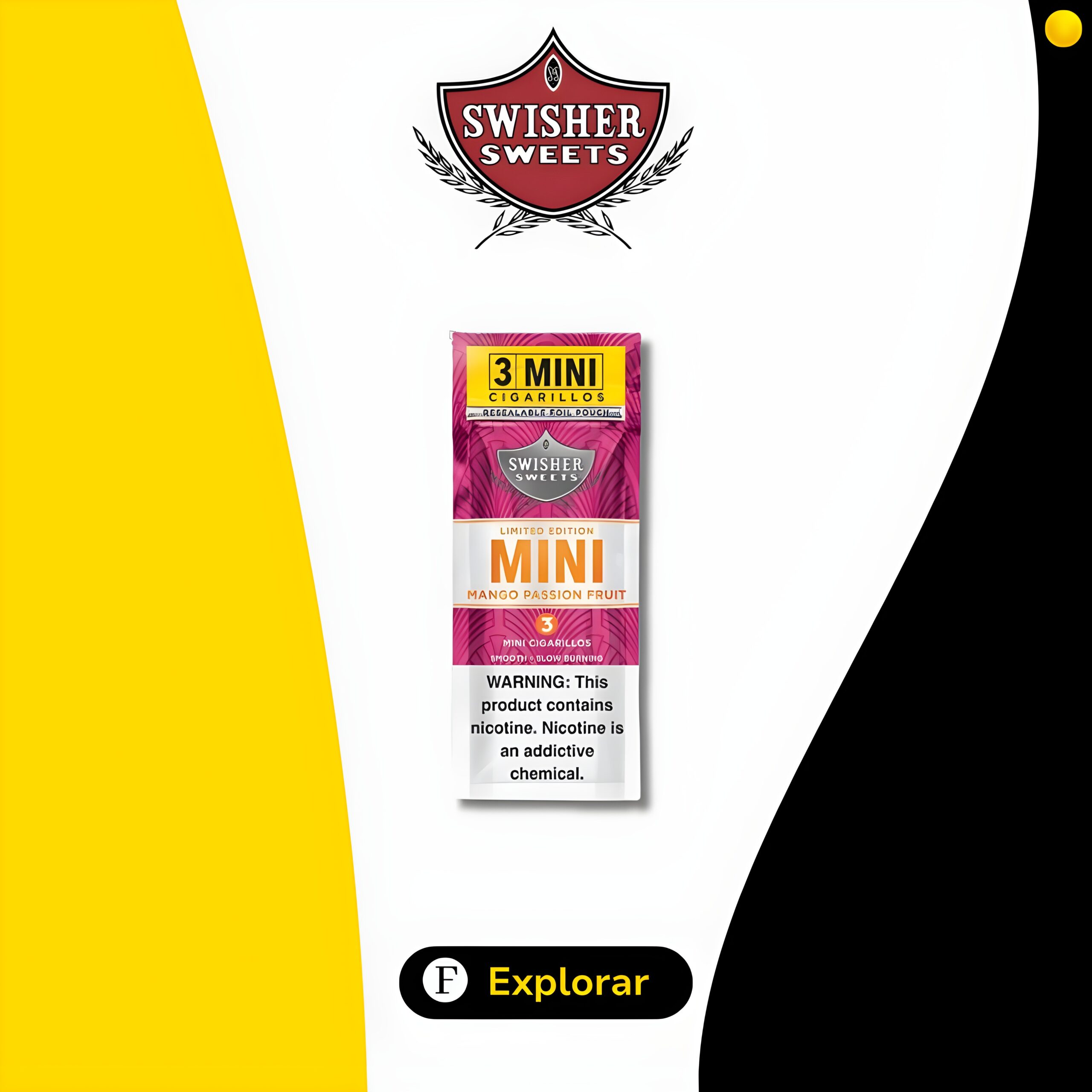 Cigarrilha-Swisher-Sweets-Mini-Mango-Passion-Fruit