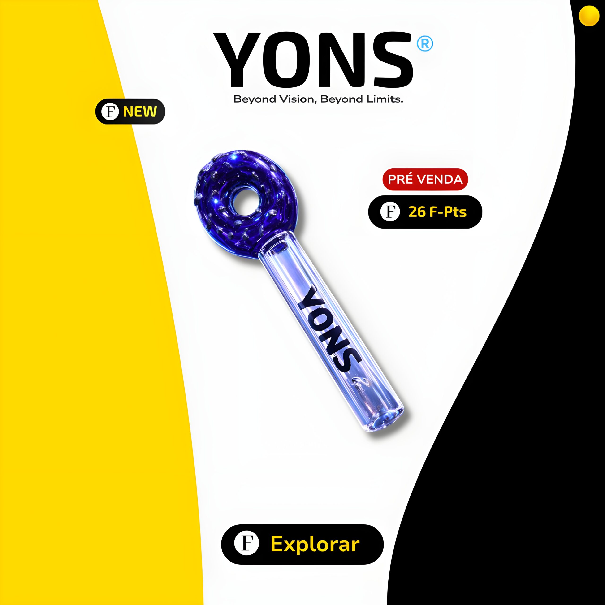 NOVA-Piteira-de-Vidro-YONS-Space-Donut-BIG-Size